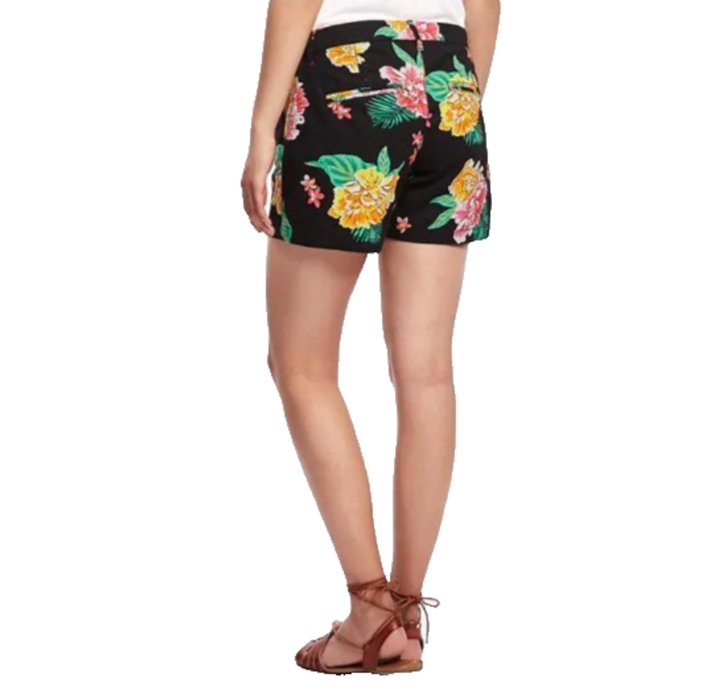 Old Navy Floral Print Shorts Women’s 12 Tropical Floral Cotton Shorts Size 12